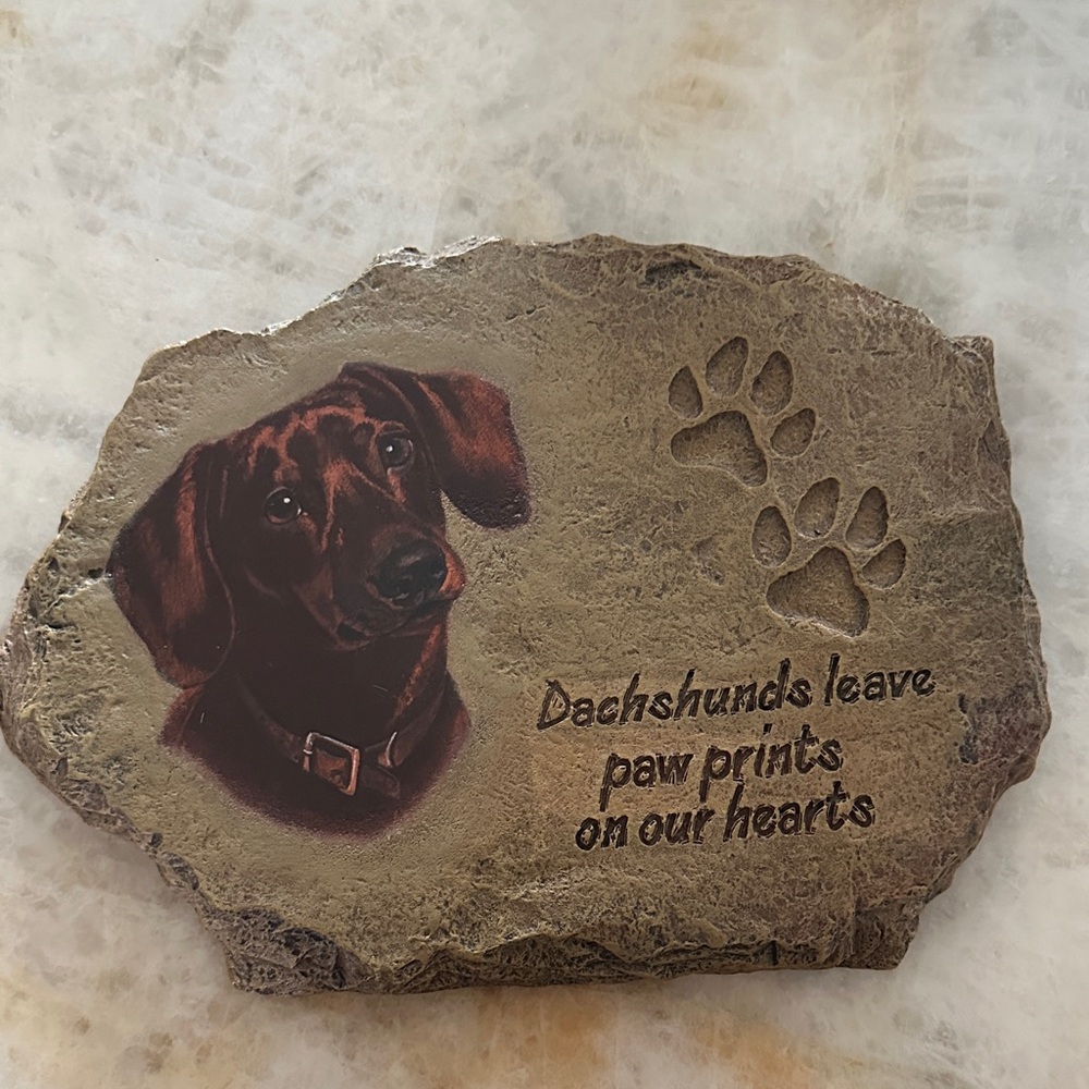 Brown Dachshund Plaque